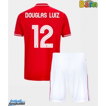 Nottingham Forest Douglas Luiz #12 Hjemmedraktsett Barn 2025-26 Kortermet (+ Korte bukser)
